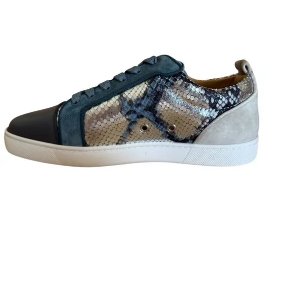 Christian Louboutin Leather Louis Junior Orlato Flat, Sizes 42